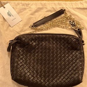 Milaner Paula woven crossbody/clutch